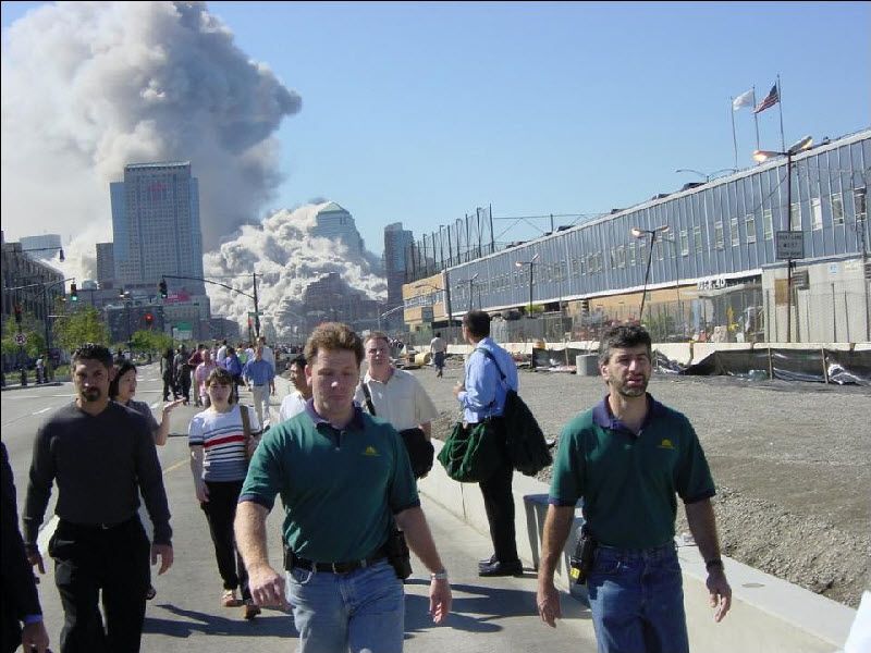Редкие фотографии событий 11 сентября 2001 года (25 фото)